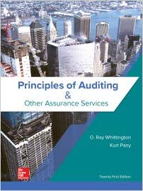 Principles of Auditing and Other Assurance Services 21e O. Ray Whittington Kurt Pany Test Bank.jpg